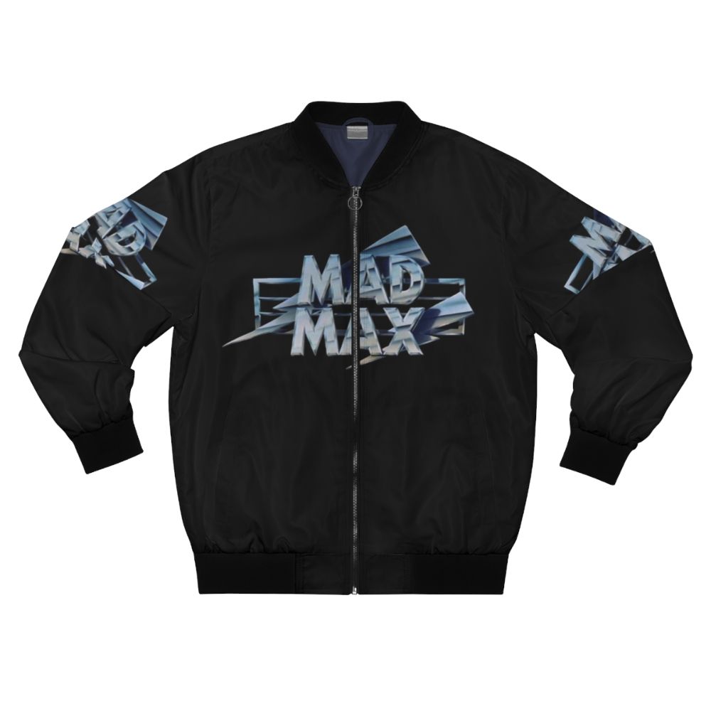 Mad Max inspired bomber jacket, featuring a post-apocalyptic design