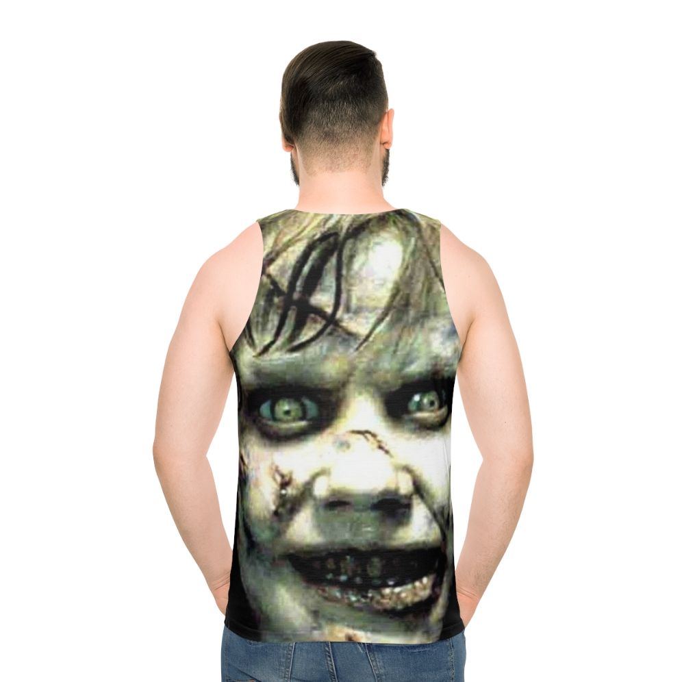 The Exorcist horror movie-inspired unisex tank top - men back