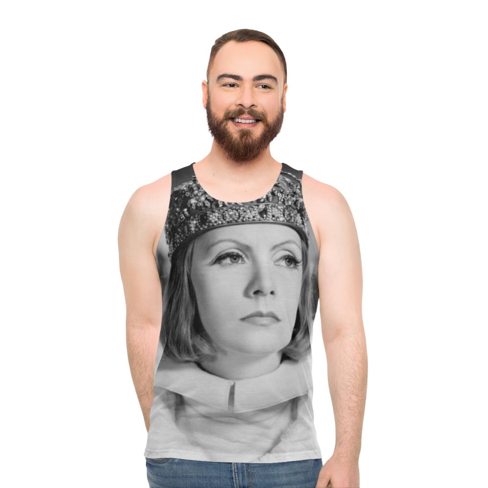 Greta Garbo unisex tank top - men