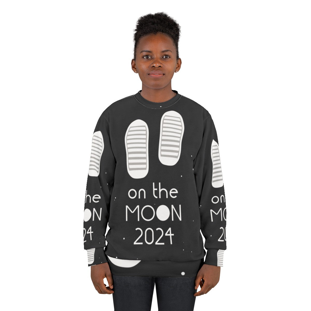 Space Force 'Boots on the Moon' 2024 Sweatshirt - women