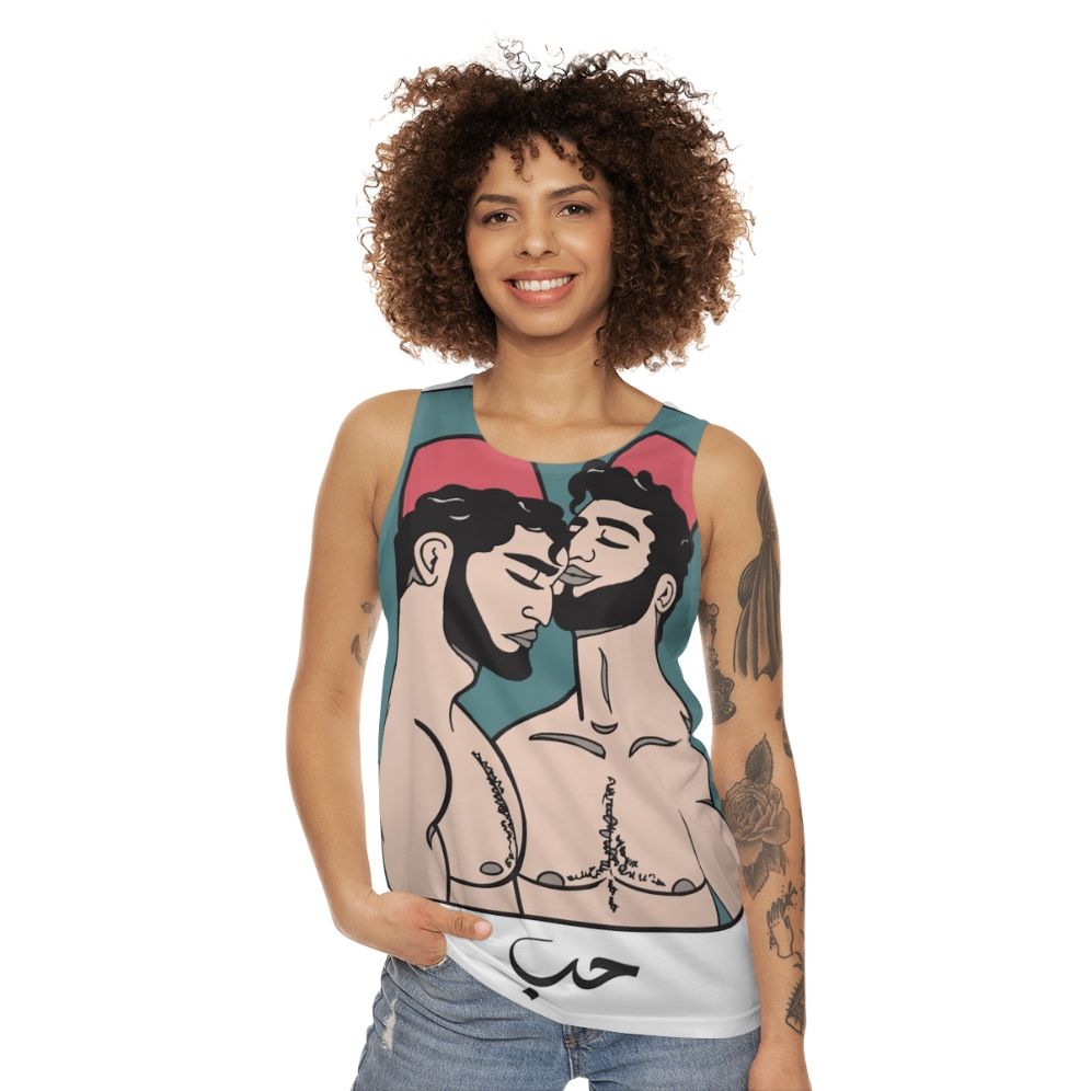 Unisex Beiruti Boys Gay Pride Tank Top - women