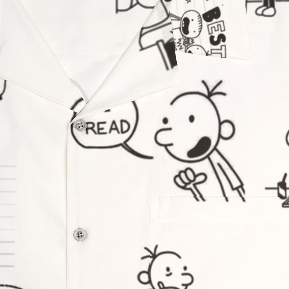 Wimpy Kid Hawaiian Shirt - Detail