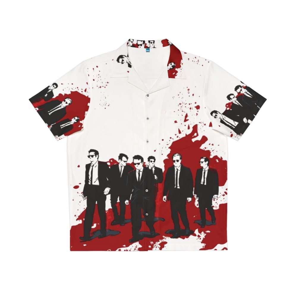 Reservoir Dogs Hawaiian Shirt with Quentin Tarantino Crime Movie Branding