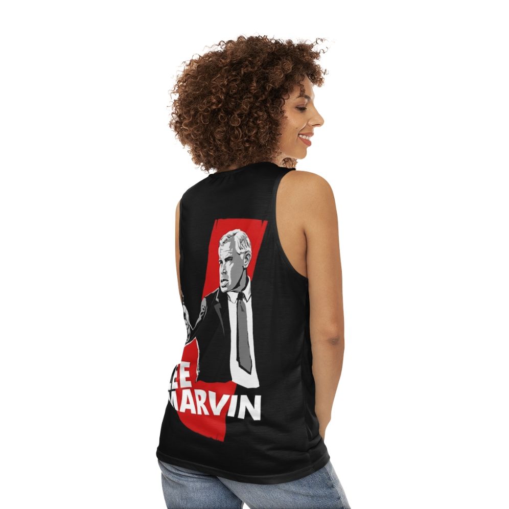 Lee Marvin Unisex Tank Top - women back