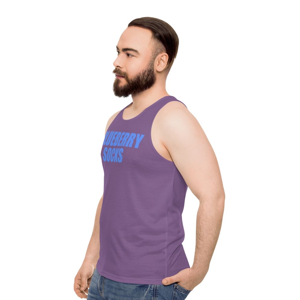 Icarly Penny Blueberry Unisex Tank Top - men side