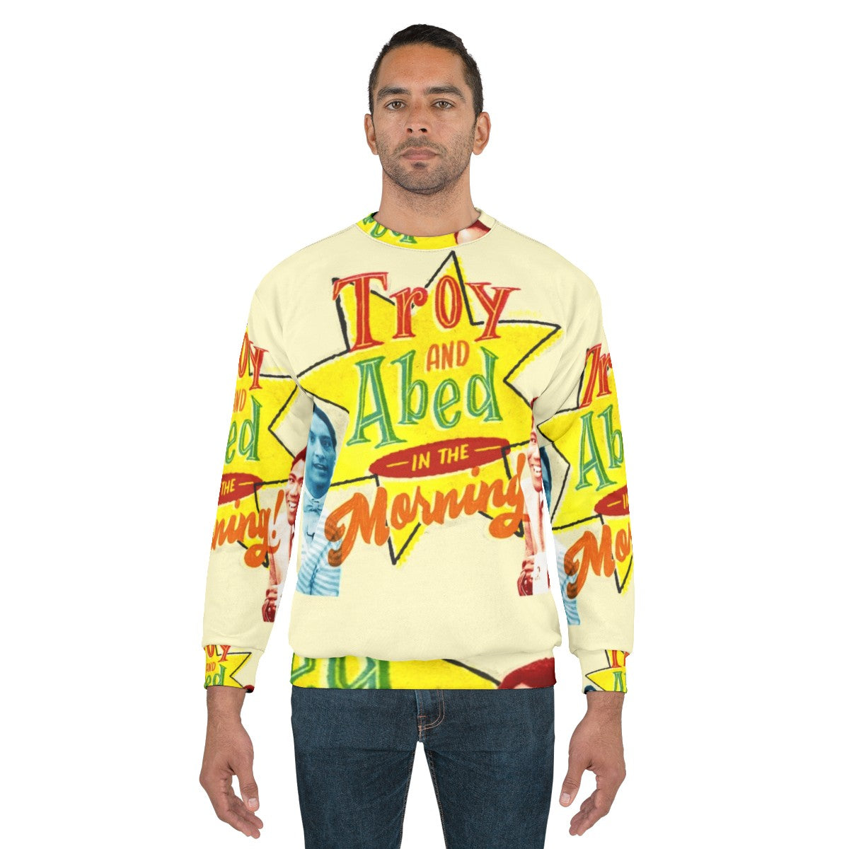 Community Troy and Abed in the Morning Sweatshirt - men