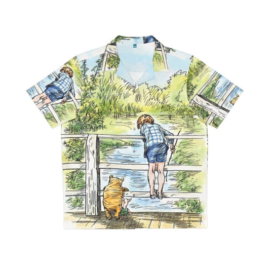 Winnie the Pooh Hawaiian Shirt featuring classic Pooh illustration