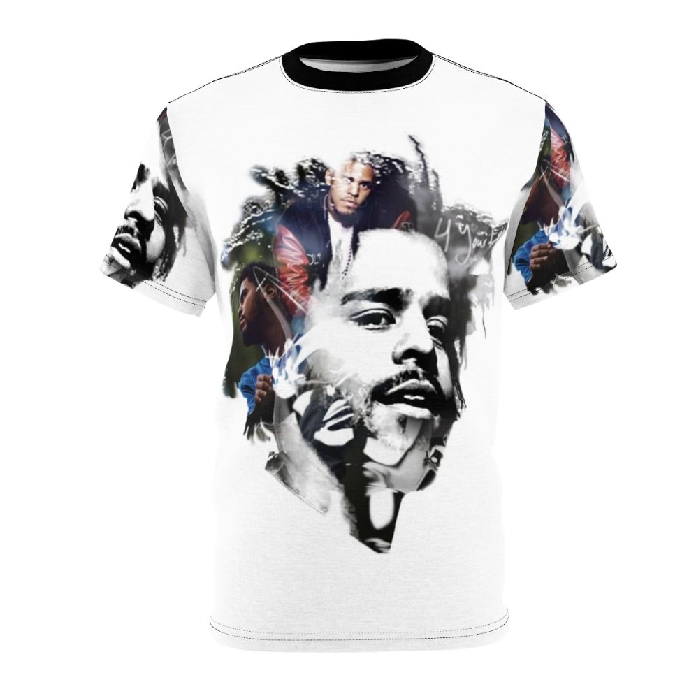 Stylish J-Cole Inspired Hip-Hop T-Shirt