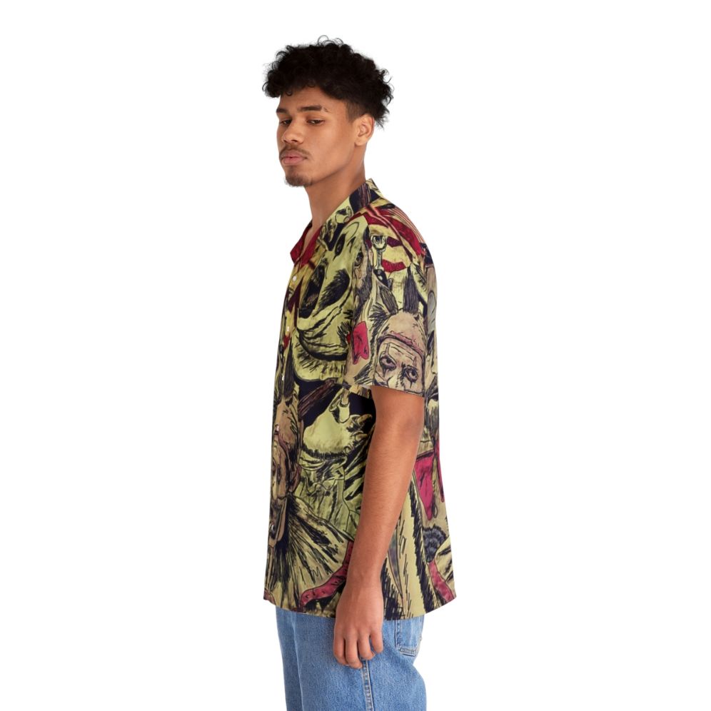 Terrifying Creepy Clown Hawaiian Shirt - People Left