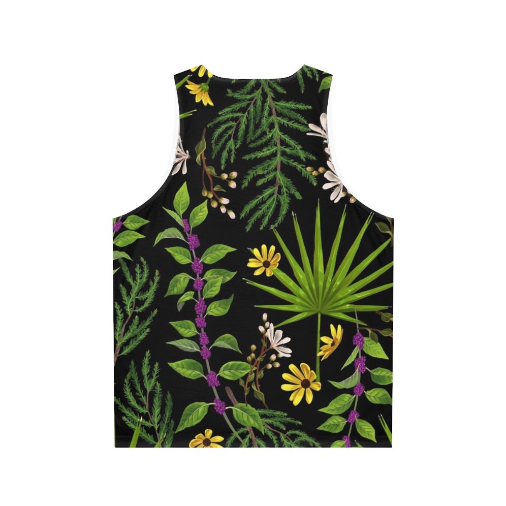 Florida native plants unisex tank top - Back