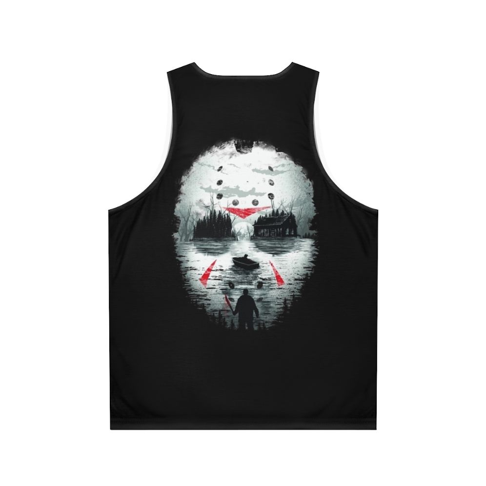 Unisex Friday the 13th inspired tank top - Back