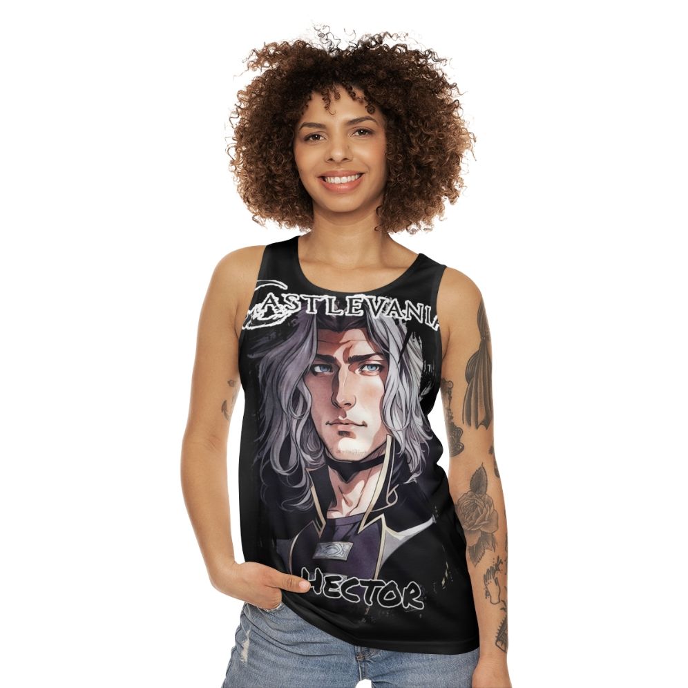 Castlevania Netflix Forge Master Unisex Tank Top - women