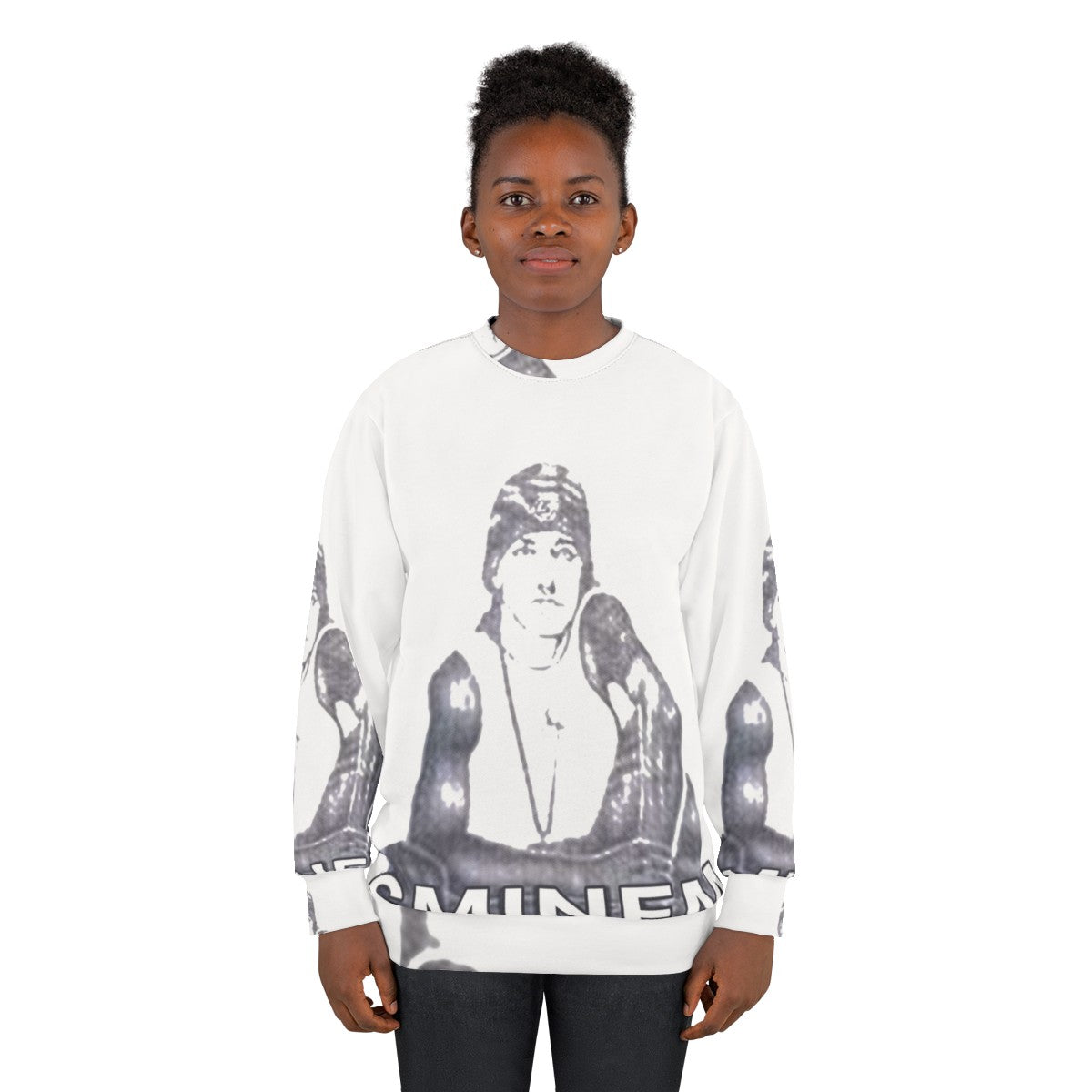 Boy's Sminem Cool Sweatshirt featuring funny meme design - women