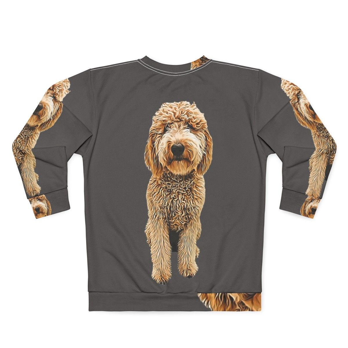 Labradoodle and Goldendoodle doodle sweatshirt - Back