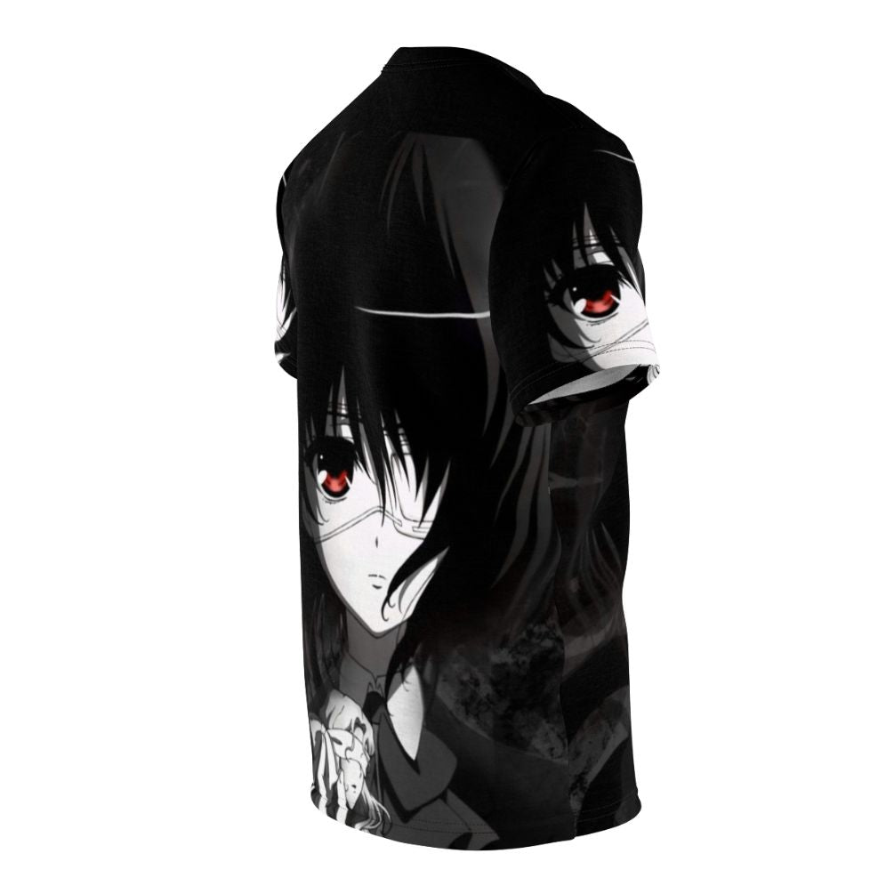 Stylish another aop t-shirt with horror, mystery, anime, and kawaii design - men right