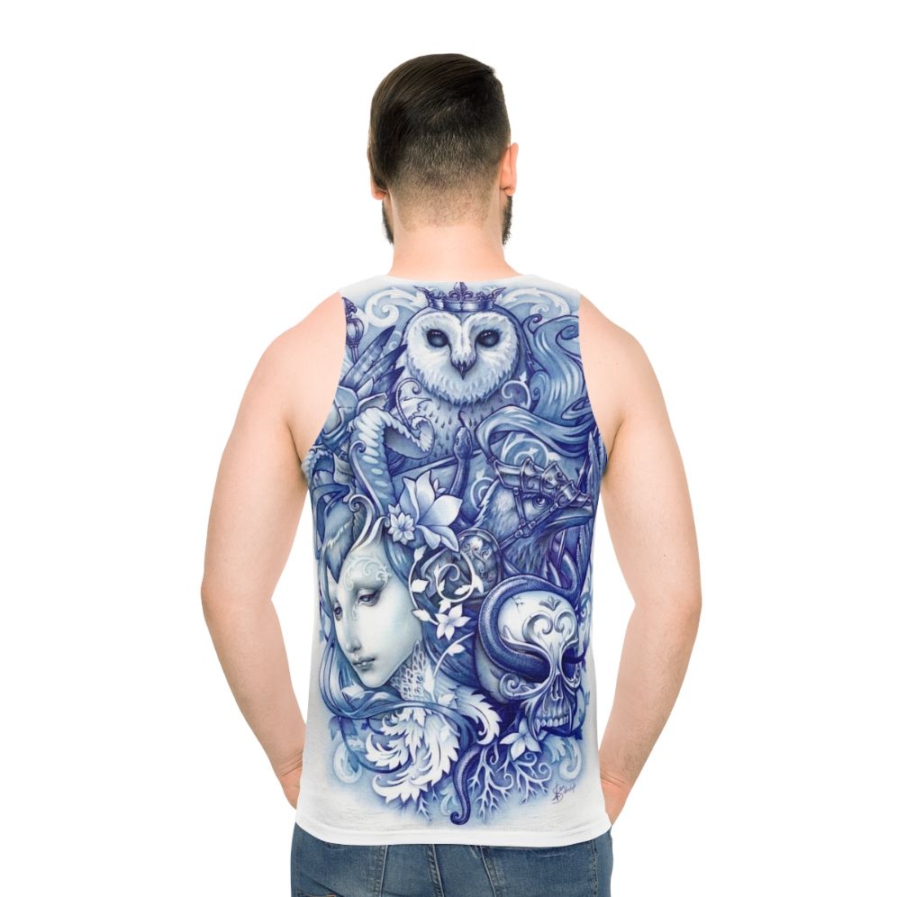 Elven Fables Unisex Tank Top - men back