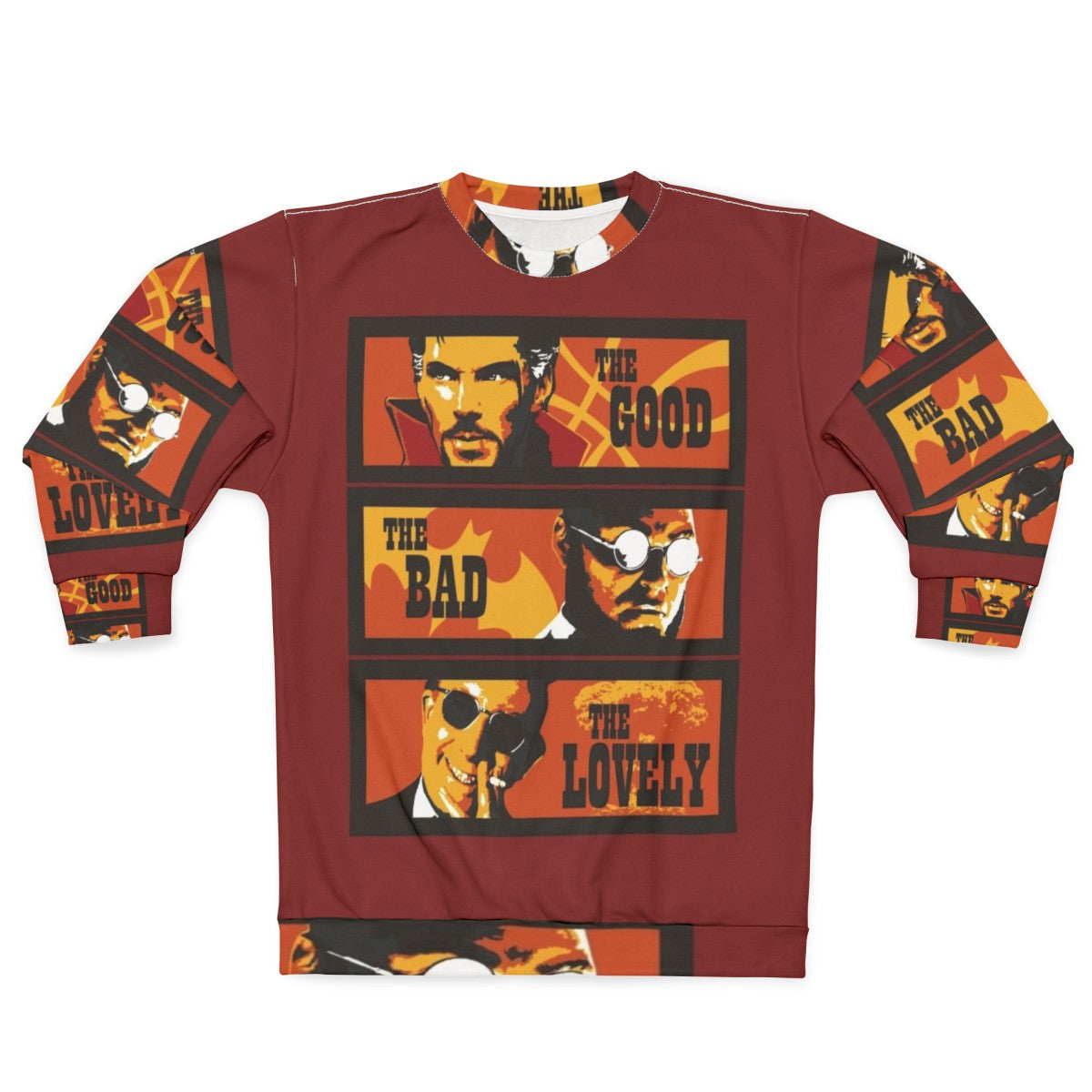 Doctor Strange inspired sweatshirt featuring the Sorcerer Supreme