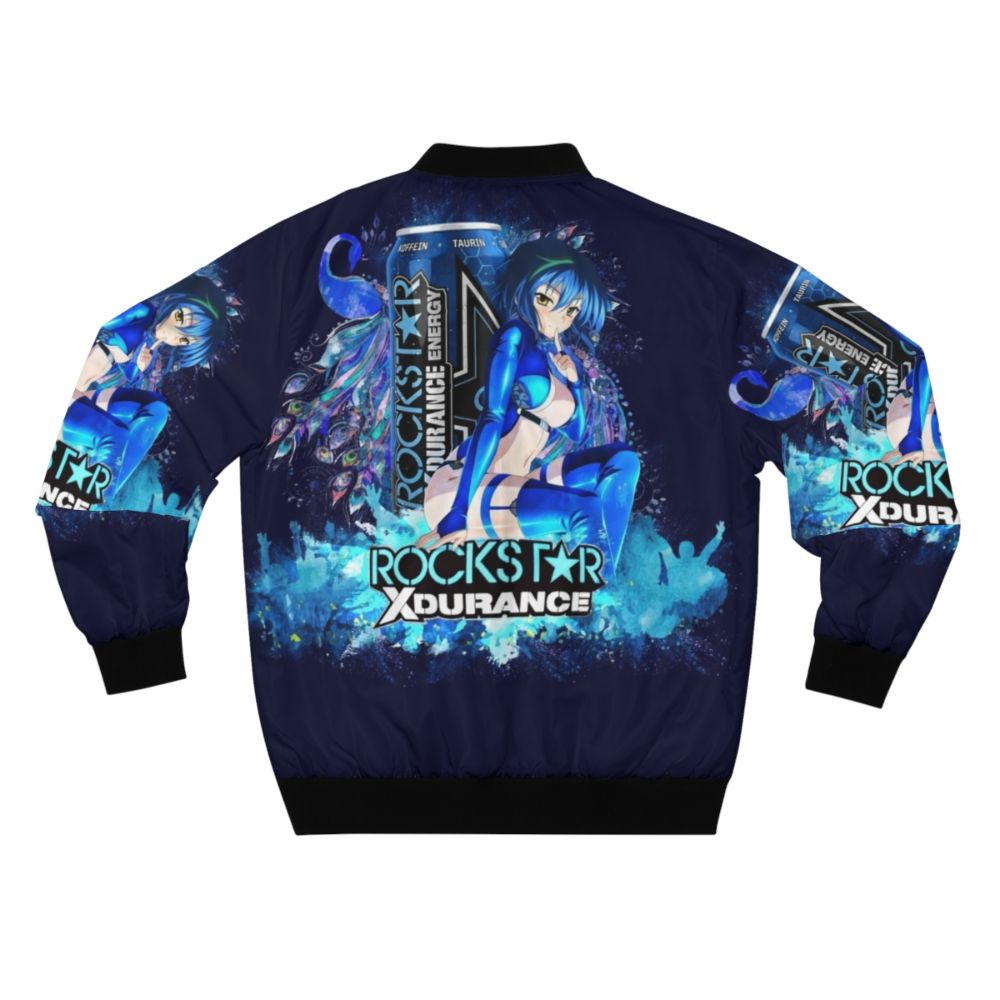 Highschool DxD Xenovia Quarta Anime Girl Bomber Jacket - Back