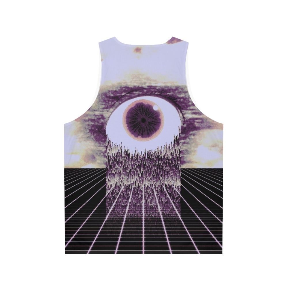 AOP t-shirt with surreal digital art design - Back