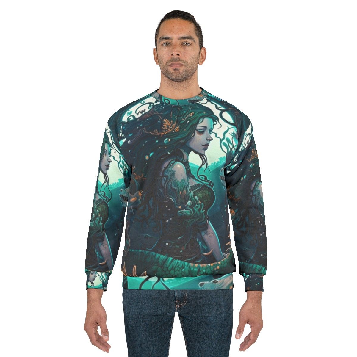 Mythical Sea Creatures Fantasy Sweatshirt - men