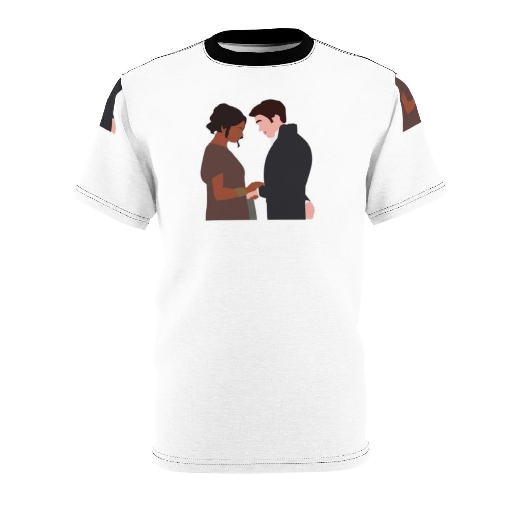 Bridgerton Kanthony Couple T-Shirt featuring Anthony Bridgerton and Kate Sharma