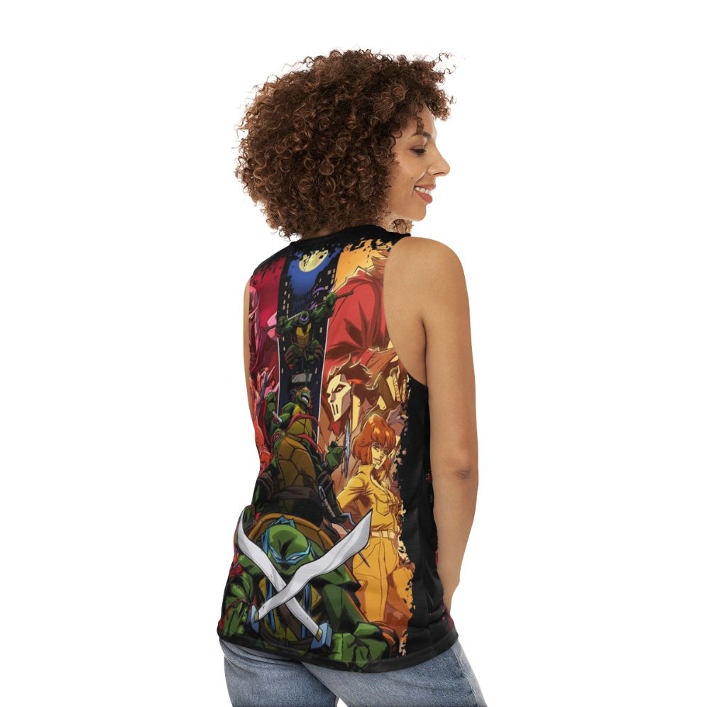 Teenage Mutant Ninja Turtles Unisex Tank Top - women back