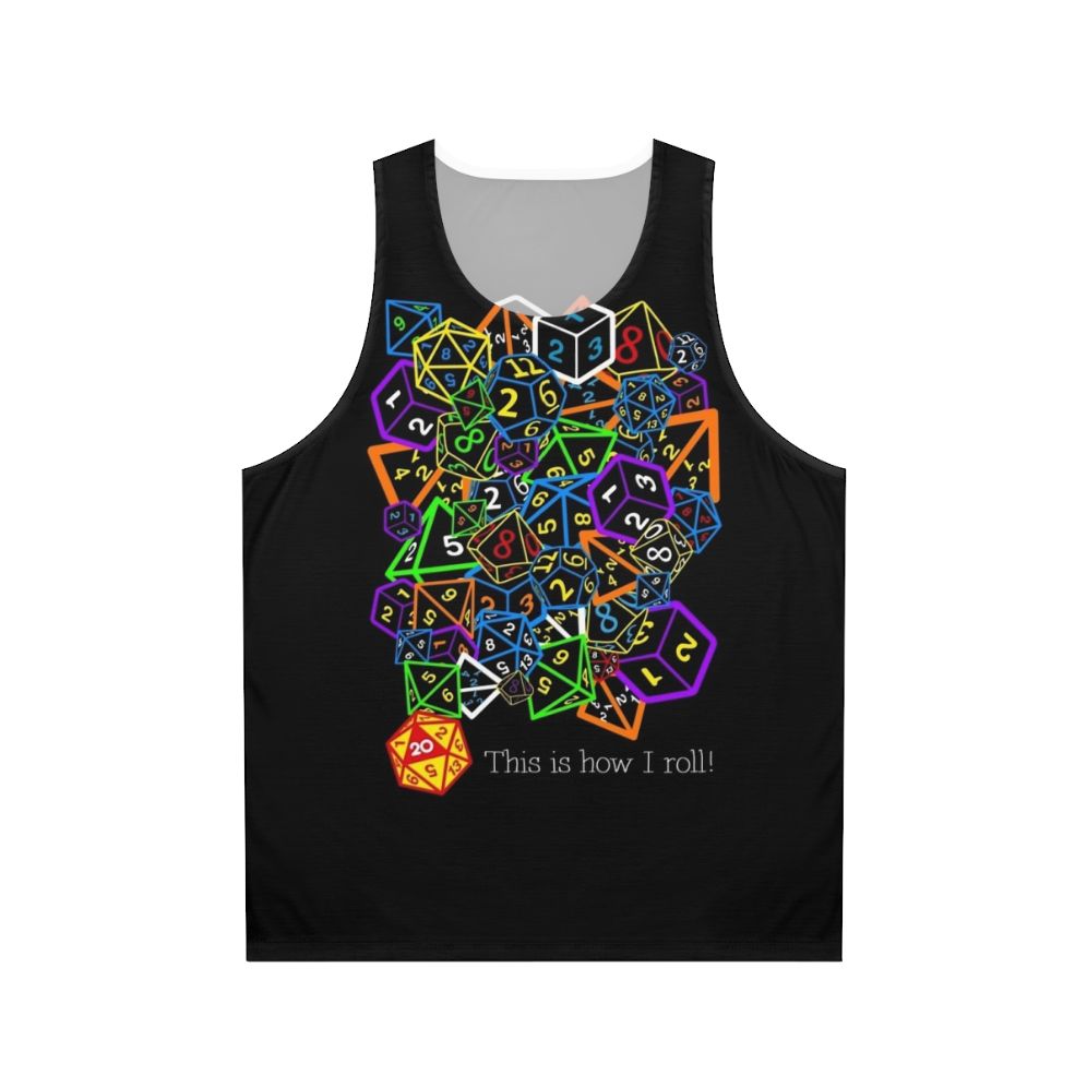 Dungeons and Dragons Dice Unisex Tank Top