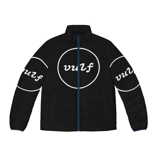 Inscryption 4 Puffer Jacket, featuring the logo and imagery from the popular video game