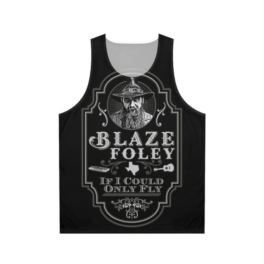 Blaze Foley "If I Could Only Fly" Unisex Tank Top