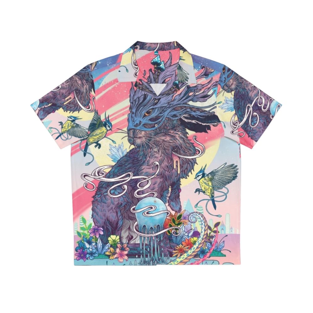 Psychedelic Jackalope Hawaiian Shirt