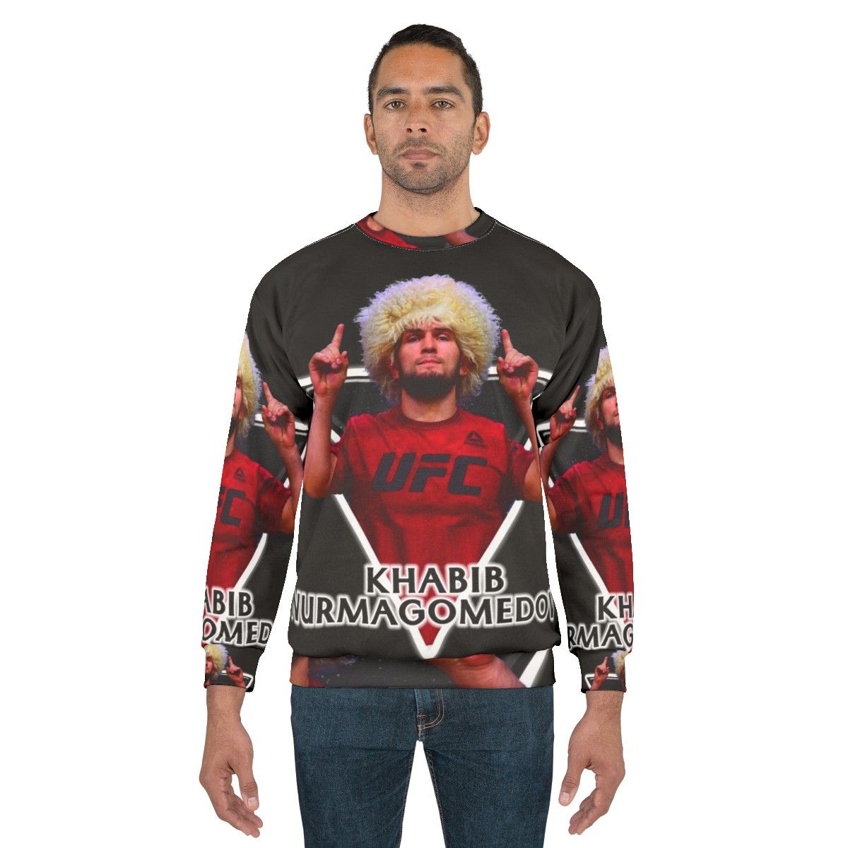 Khabib Nurmagomedov Lightweight Champion UFC MMA Sweatshirt - men