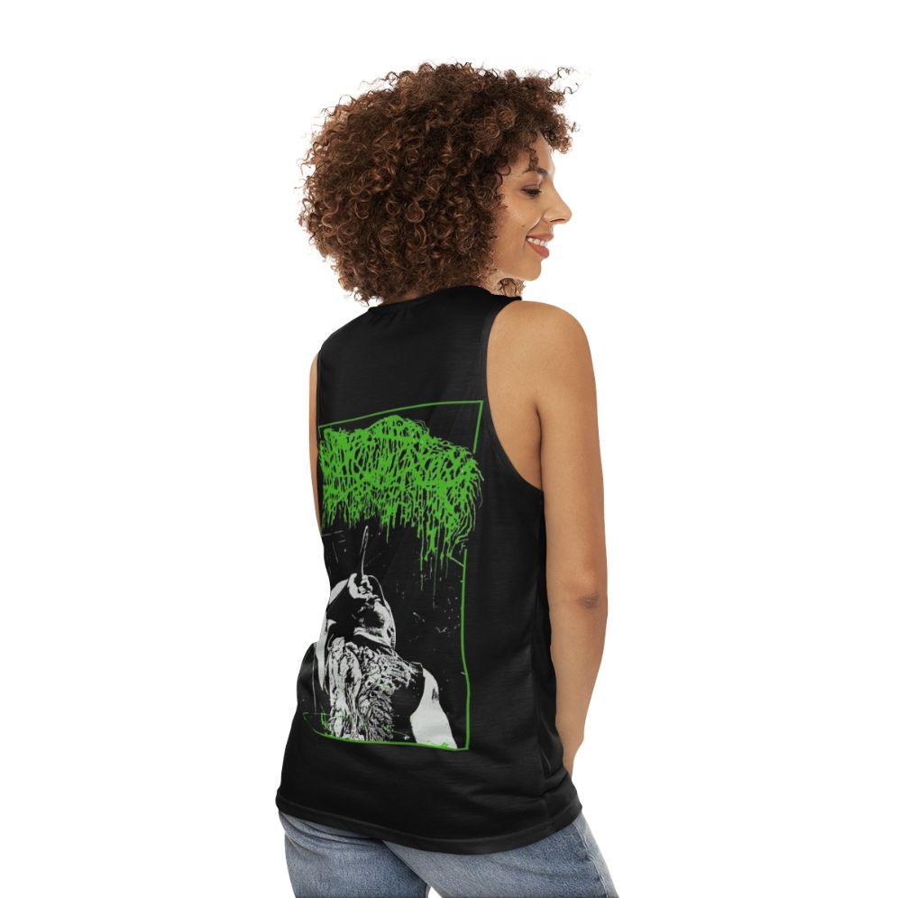 Sanguisugabogg unisex tank top - women back