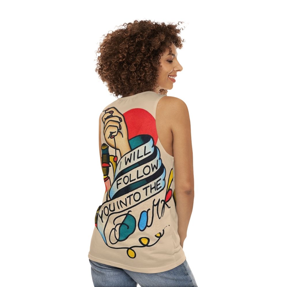 Death Cab For Cutie Unisex Tank Top - women back