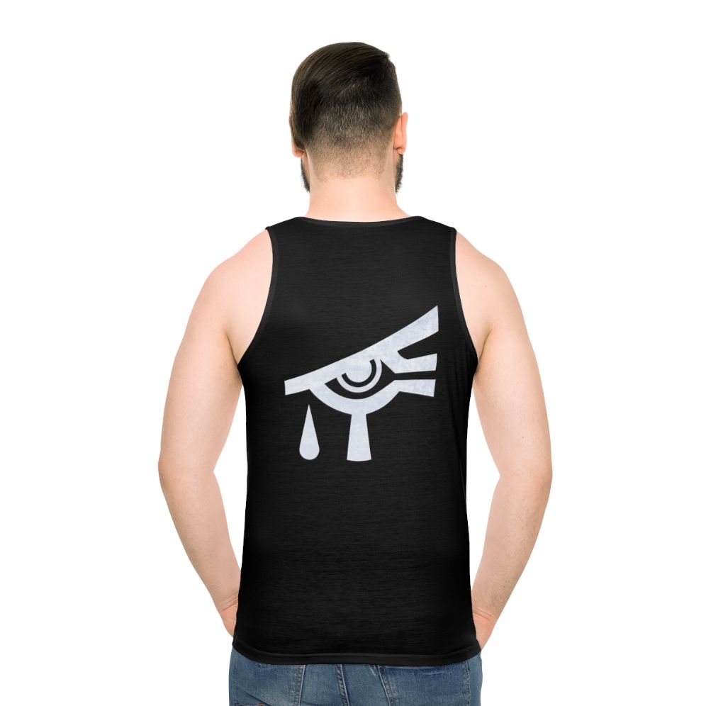 Ulthwe Eldar Unisex Tank Top featuring the Craftworld Eldar design - men back