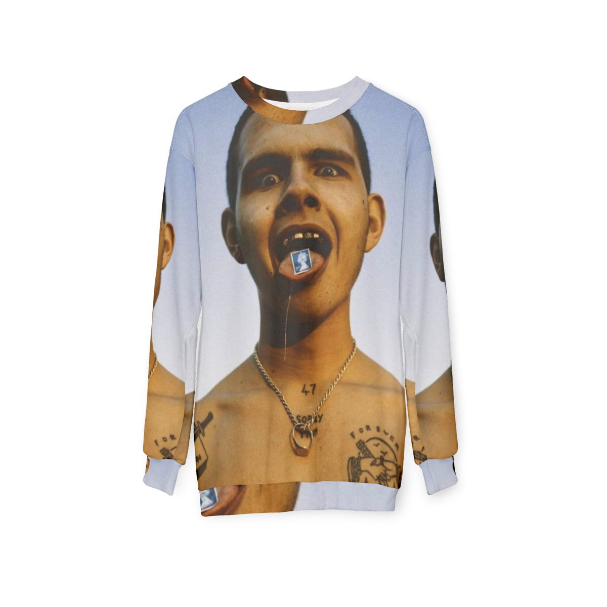 Slowthai Rap Music Sweatshirt - hanging