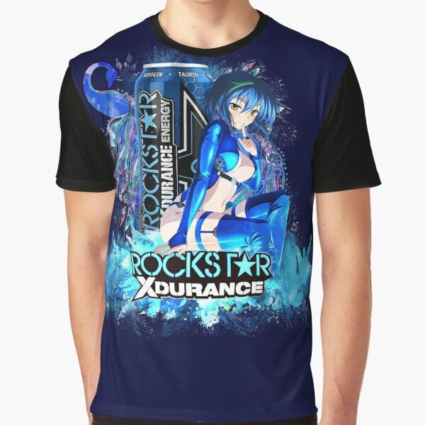 Highschool DxD Xenovia Quarta Anime Girl Graphic T-Shirt