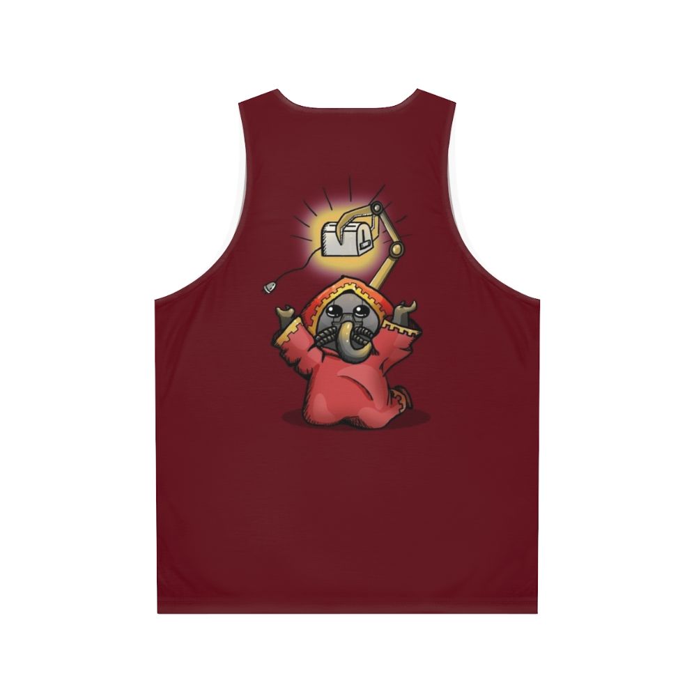 Toaster Priest Unisex Tank Top - Back