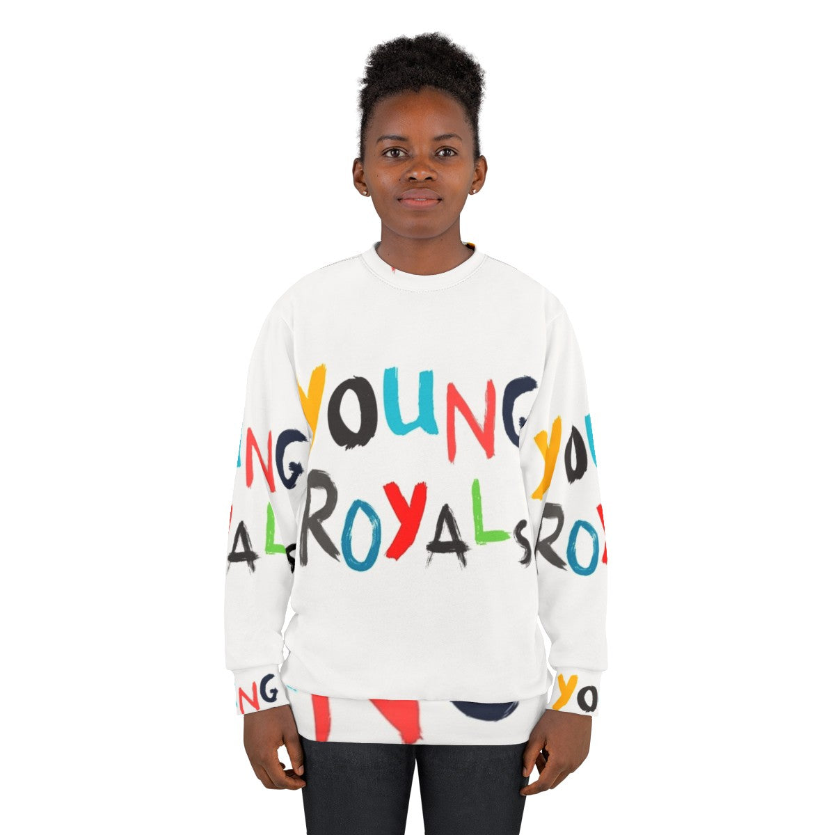 Young Royals Netflix Sweatshirt with Edvin Ryding and Omar Rudberg - women