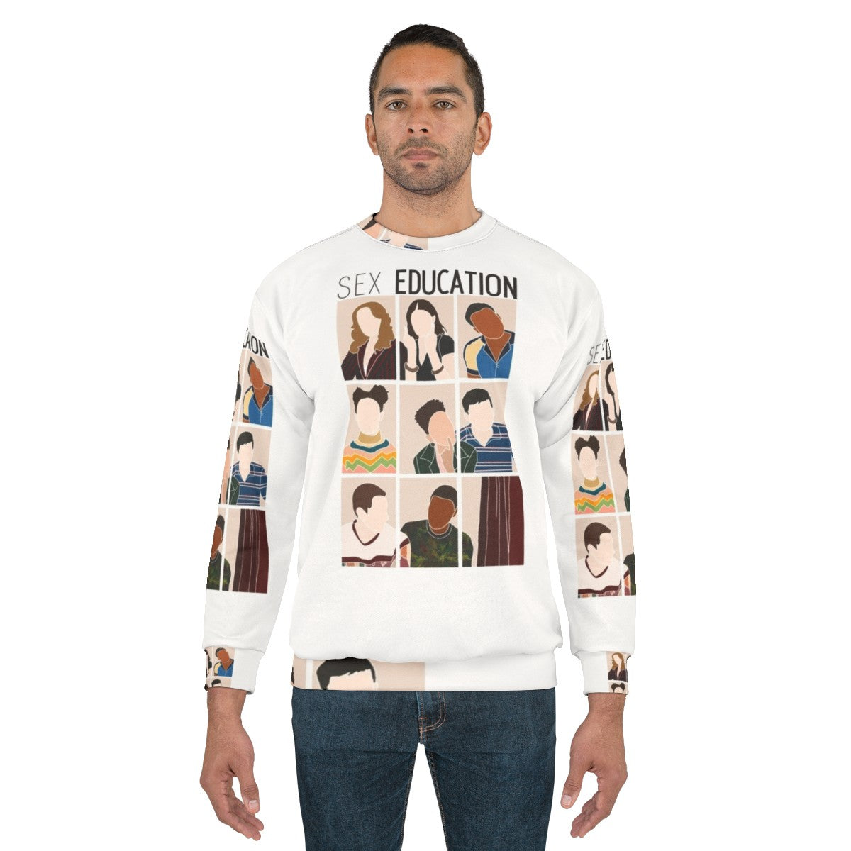 Sex Education Cast Sweatshirt featuring Maeve Wiley - men