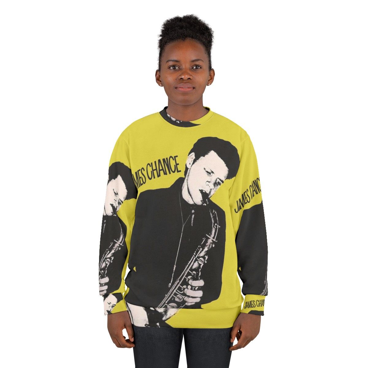 James Chance Sweatshirt featuring no wave and experimental design - women