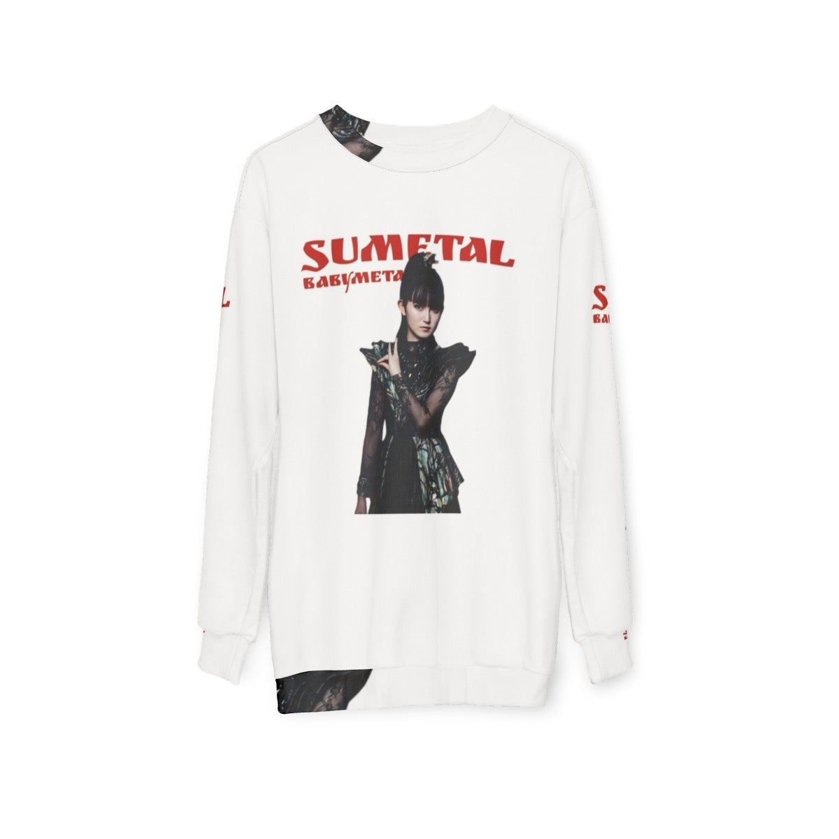 Sumetal Japanese Metalcore Band Sweatshirt - hanging