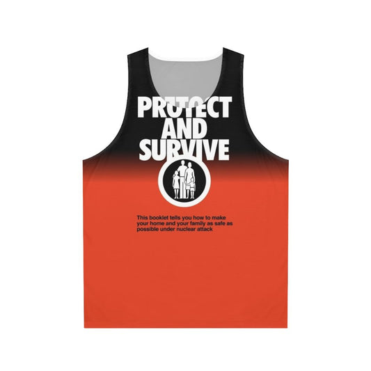 Unisex nuclear fallout survival tank top