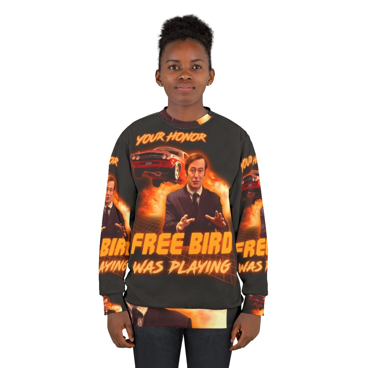 Free Bird Graphic Sweatshirt - women