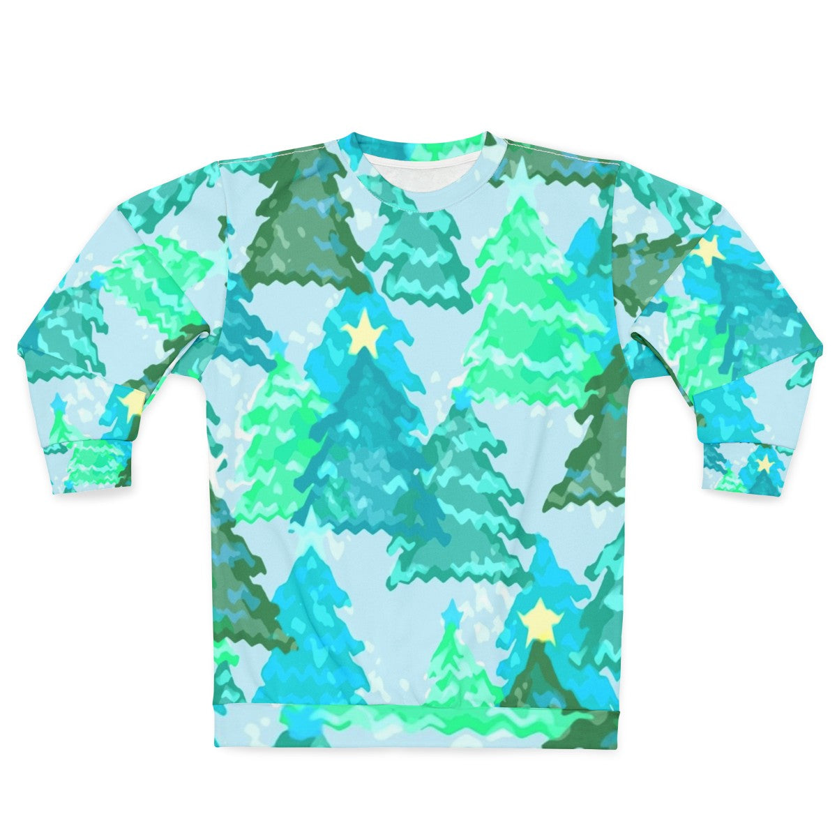 Wintergreen Christmas Trees Sweatshirt