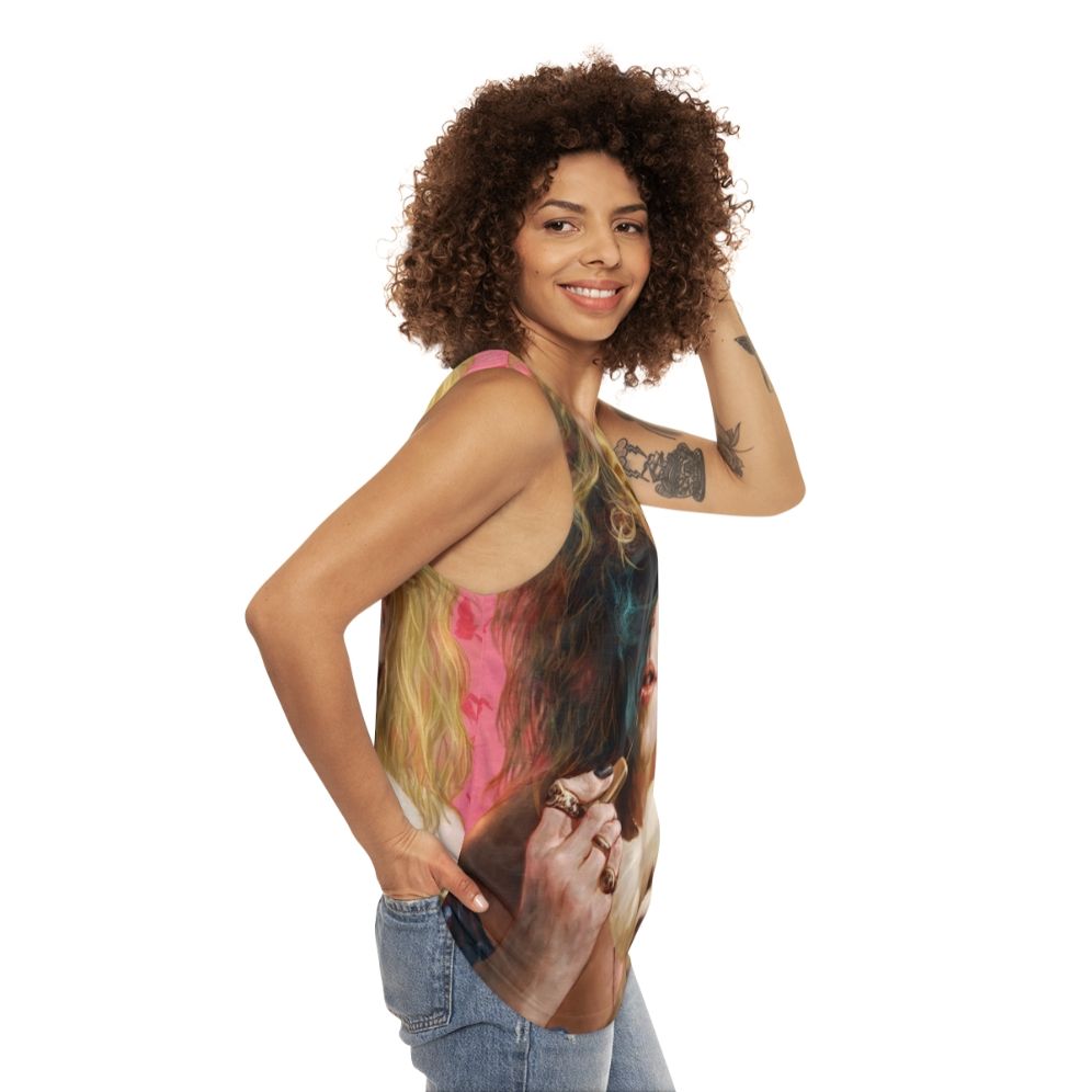 Buffalo Bill Unisex Horror Tank Top - women side