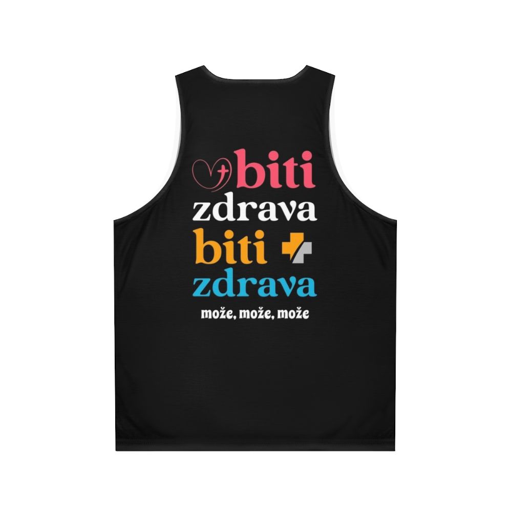 Unisex "In Corpore Sano" 2022 Eurovision Fan Tank Top - Back