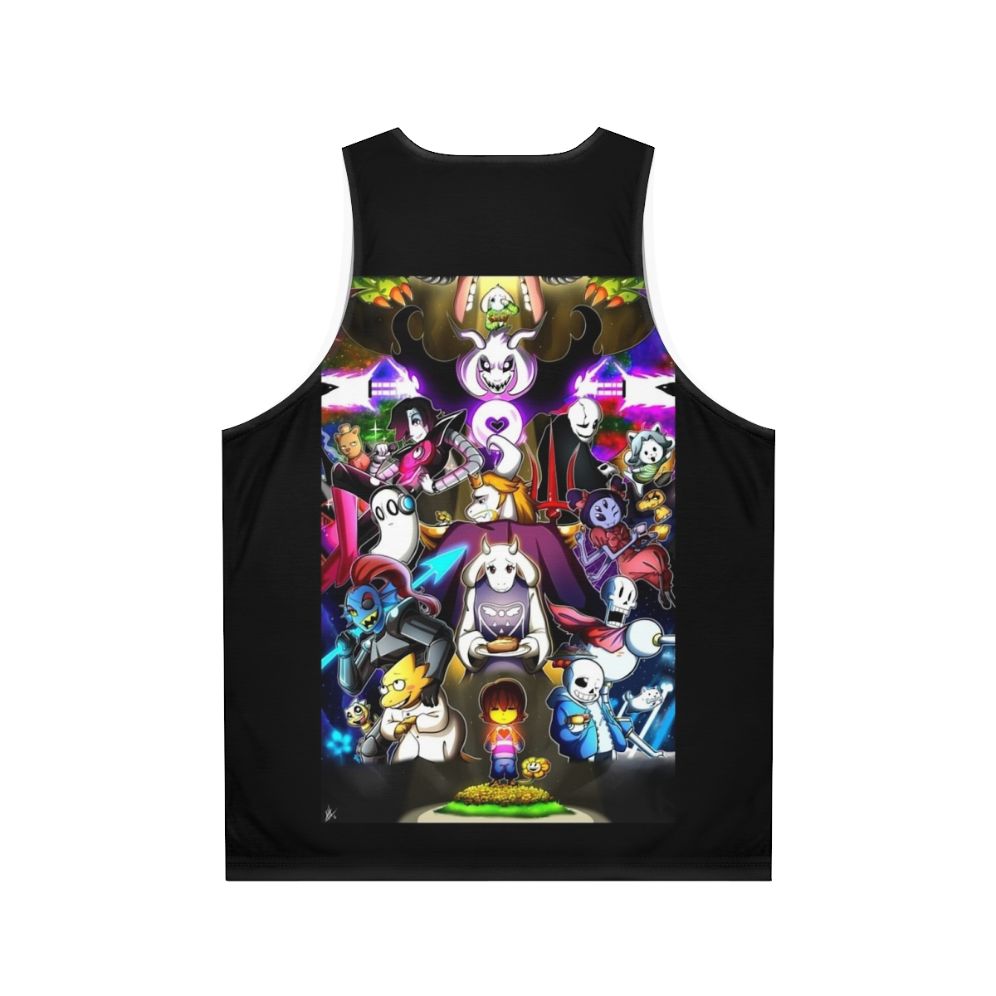 Undertale Unisex Tank Top - Back