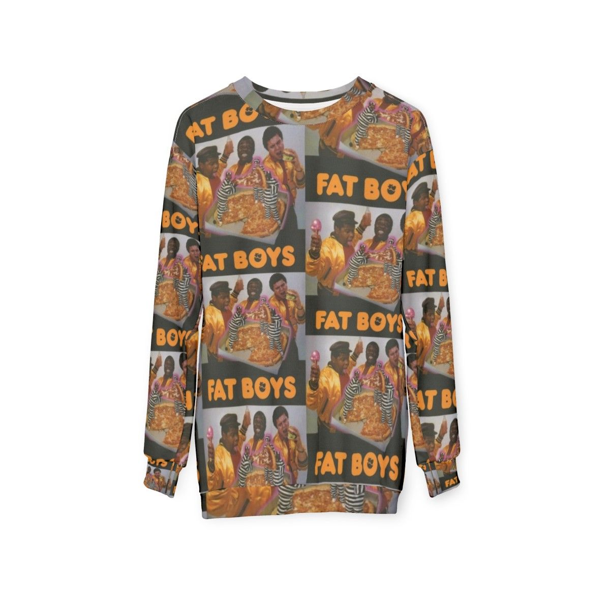 Fat Boys Sweatshirt for Rap and Hip Hop Enthusiasts - hanging