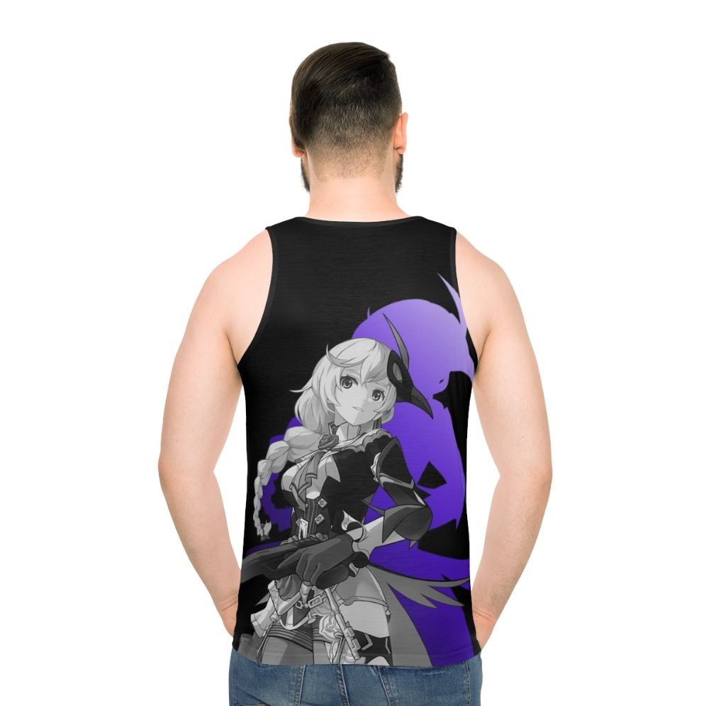 Honkai Impact Kallen Kaslana Unisex Tank Top - men back