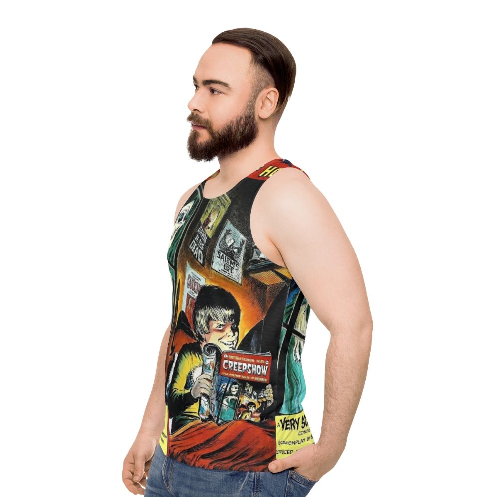 Creepshow Unisex Horror Tank Top - men side